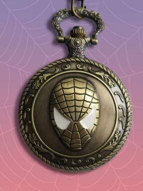 Spiderman spider man spider Spidey Quartz pocket watch Choose Color